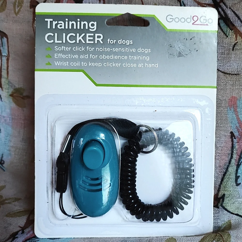Obedience Class Training Wrist Clicker Good2Go for Noise Sensitive Dog Ears NIP